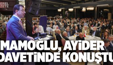 “ŞEFFAFLIK YERİNE İBB’Yİ BİLE ‘YOK’ SAYAN BİR SİSTEM TERCİH EDİLİYOR..”
