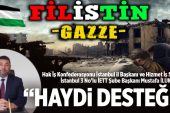 HAK-İŞ’TEN FİLİSTİN VE GAZZE’YE YARDIM ELİ..