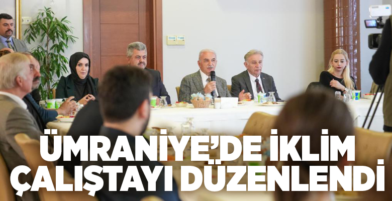 Ümraniye Belediyesi tarafından Ümraniye’ye özgü iklim değişikliğine uyum stratejilerinin geliştirilmesi