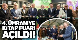 Ümraniye Kitap Fuarı, dördüncü kez okuyucularla buluştu. Bu yıl “Kitap
