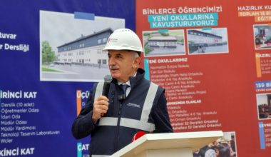 ÜMRANİYE’YE BİN ÖĞRENCİLİK BİR EĞİTİM YUVASI DAHA..