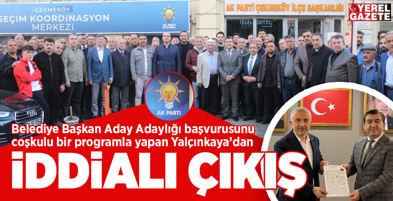 Belediye başkan aday adayı