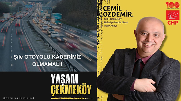 “İstanbul’un Çekmeköy ilçesi, trafik sorunlarıyla karşı karşıya kalmaktadır. Özellikle Şile