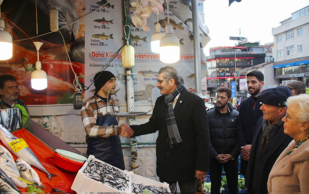 İstanbul İl Başkanı Yücel Coşkun’un da katılımıyla Hamidiye, Mimar Sinan,