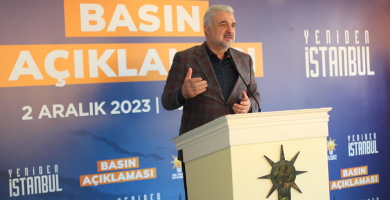 31 Mart seçimlerine yönelik bir sosyal medya mesajı yayınlayan AK