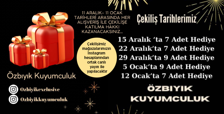 11 Aralık 2023-11 Ocak 2024 tarihleri arasında geçerli olmak üzere