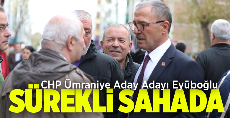 Cumhuriyet Halk Partisi Ümraniye Belediye Başkan Aday Adayı Sacit Eyüboğlu,
