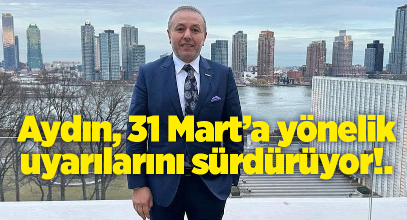 Yerel seçim sürecine girdiğimiz