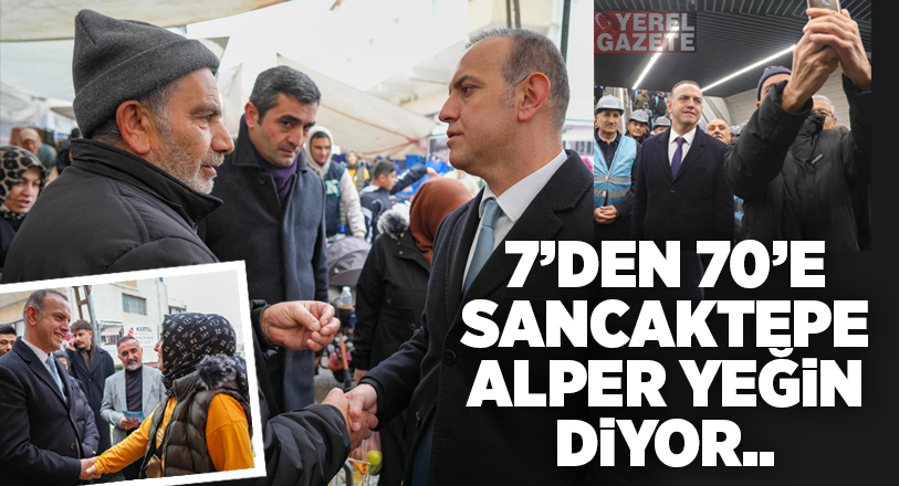 Cumhuriyet Halk Partisi Belediye Başkan Adayı Alper Yeğin’le Sancaktepe’nin her