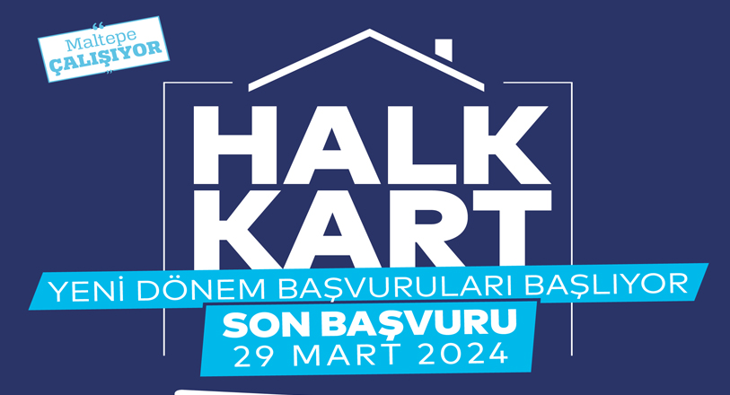 Maltepe Belediyesi’nin dar gelirli vatandaşlara nakdi destek sağladığı Halk Kart