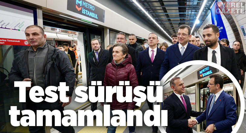 Çekmeköy Sancaktepe Metrosu Mart’ta hizmete başlıyor..