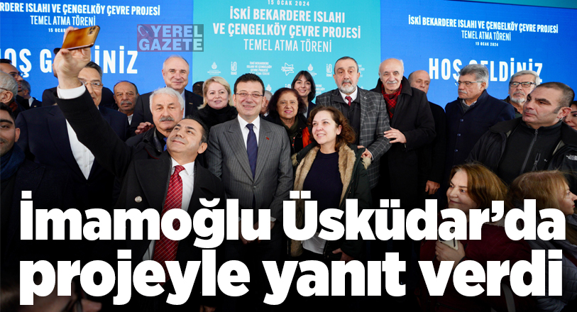 İBB Başkanı Ekrem İmamoğlu, taşkınlara ve boğaza atık su girişine