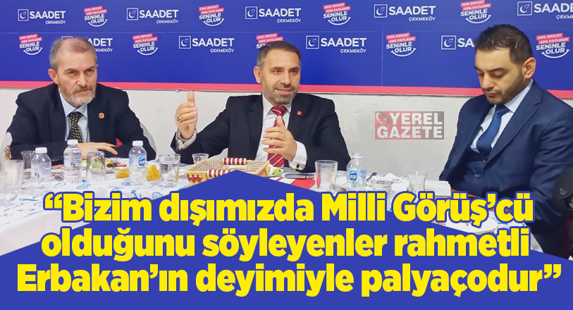 Saadet Partisi Çekmeköy İlçe Başkanlığı, 10 Ocak Gazeteciler Günü vesilesiyle