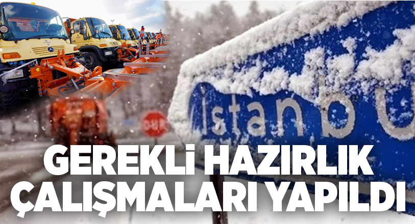 Gelecek hafta İstanbul’a kar geliyor..