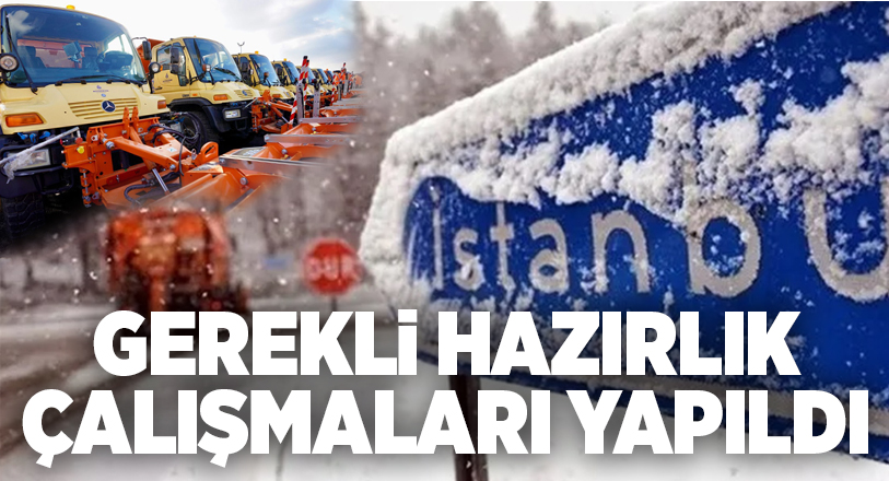 İBB AKOM’un yaptığı meteorolojik değerlendirmelere göre İstanbul,  8 Ocak Pazartesi’nden