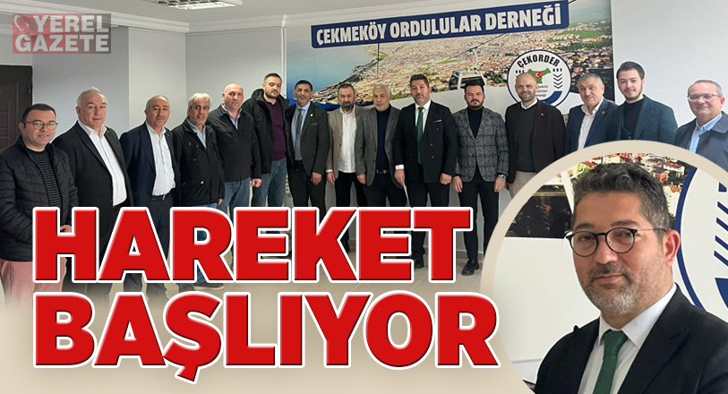 Çekmeköy Ordulular Derneği, yeniden Sedat Erdem ve ekibiyle…