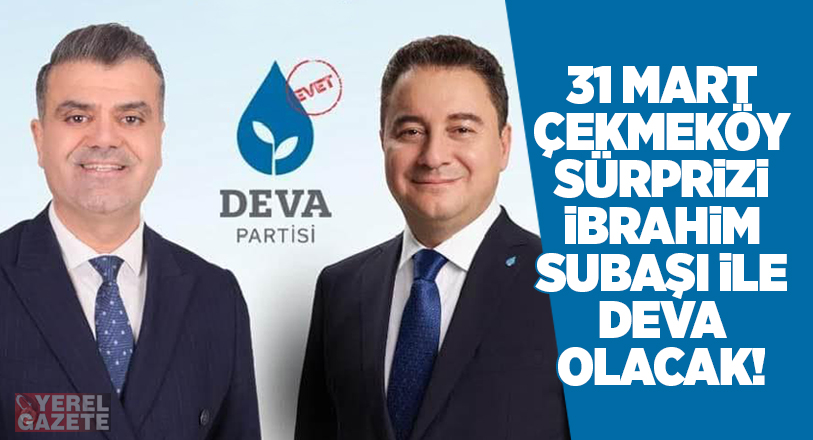 Çekmeköy’de genç ve dinamik belediye başkan aday İbrahim Subaşı ile