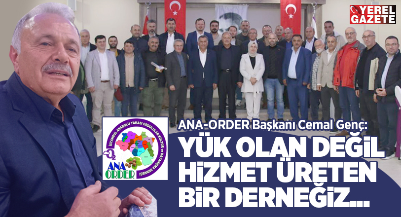 Merkezi Çekmeköy Taşdelen’de faaliyet gösteren Anadolu Yakası Ordulular Derneği (ANA-ORDER),