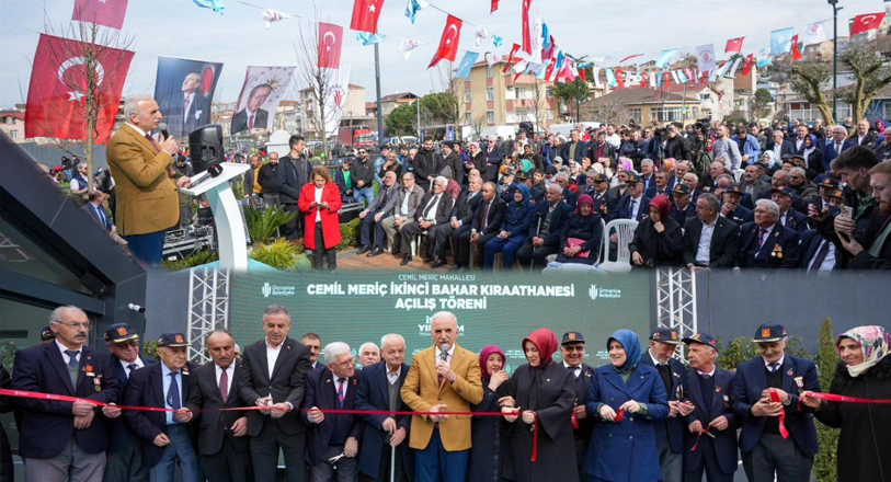 Ümraniye Belediyesi, ilçeye yeni bir kıraathane daha kazandırdı. Başkan İsmet