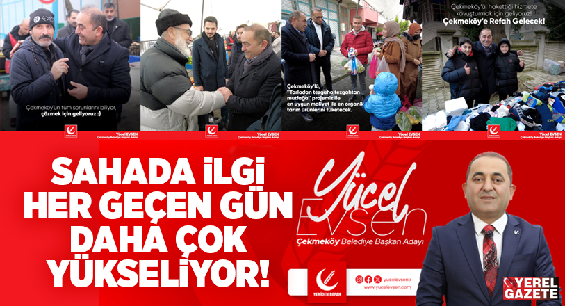 Siyasetin son zamanlarda yükselen trendi Yeniden Refah Partisi Çekmeköy Belediye