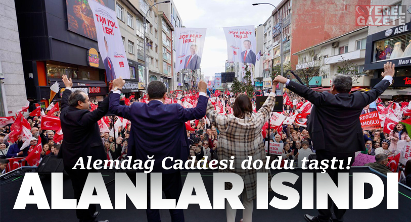İBB Başkanı Ekrem İmamoğlu, CHP Ümraniye Belediye Başkan adayı Aykut
