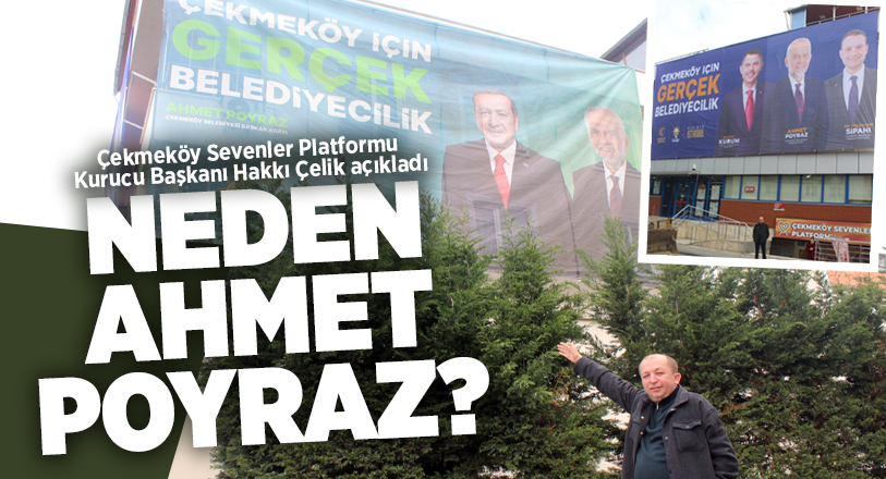 Çekmeköy Sevenler Platformu Kurucu Başkanı Hakkı Çelik gazetemize konuştu..
