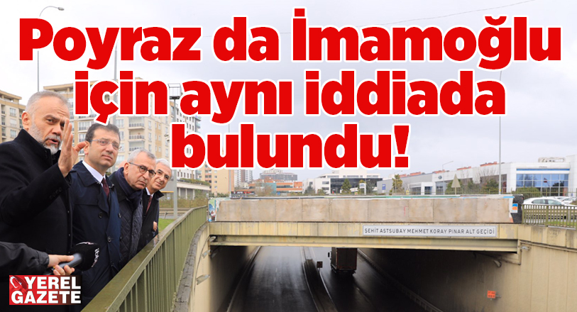 Ahmet Poyraz, “İBB hizmetlerin önüne set çekiyor”