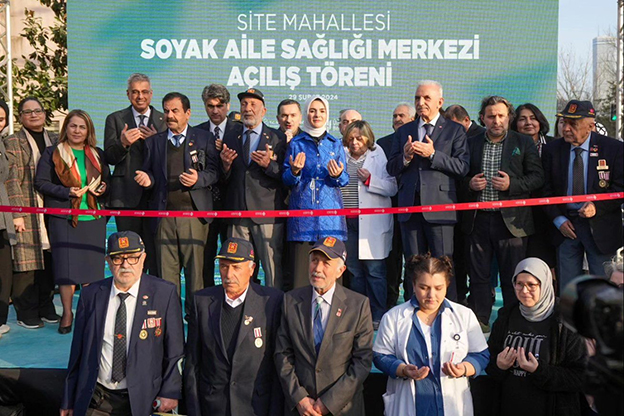 Ümraniye Belediyesi Site Mahallesi’nde Soyak Aile Sağlık Merkezi’ni hizmete açtı.