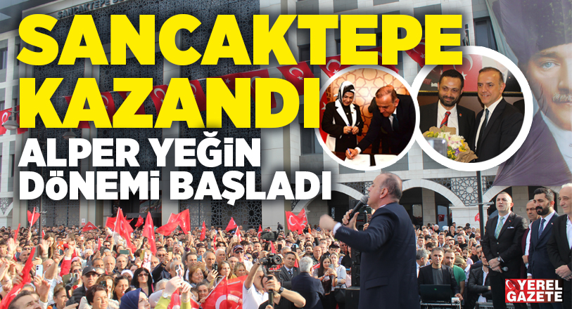 Sancaktepe’nin yeni Belediye Başkanı Alper Yeğin, görevi resmen devir-teslim aldı.