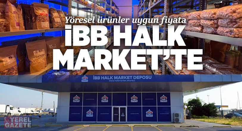 İBB Halk Market, yöresel ürünleri uygun fiyata satmaya devam ediyor.