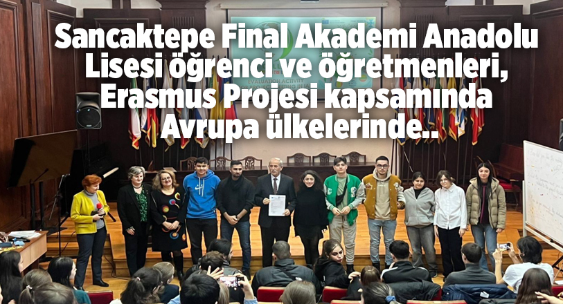 Sancaktepe Final Akademi Anadolu Lisesi öğrenci ve öğretmenleri, Avrupa Birliği