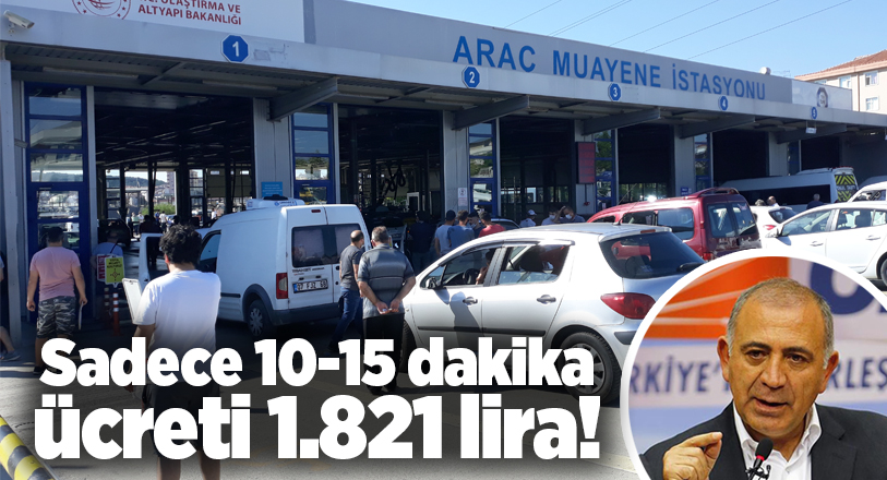 Araç muayene hizmetlerinin vatandaşı isyan noktasına getirdiğini kaydeden CHP eski