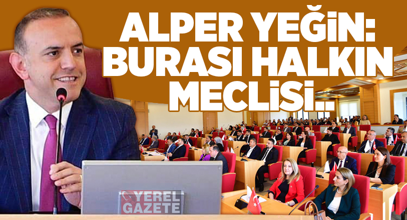 Başkan Alper Yeğin yönetiminde