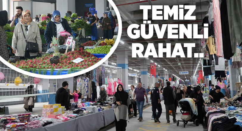 Ümraniye’nin yeni alışveriş adresi Yamanevler kapalı pazarı açıldı..