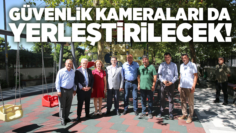 Çekmeköy Belediye Başkanı Orhan Çerkez, ilçedeki parklarda devam eden yenileme