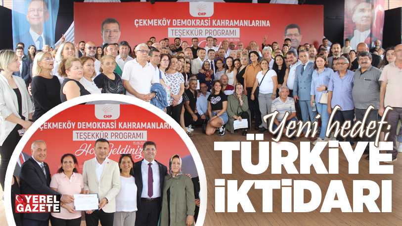 31 Mart seçimlerinde Çekmeköy’de Belediyesi’ni Orhan Çerkez’le kazanan Cumhuriyet Halk