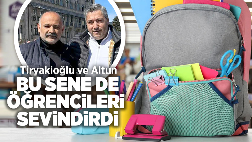 Bölgemizin önde gelen tanınmış iş insanlarından Lütfü Tiryakioğlu ve Murat