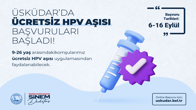 Halk sağlığını tehdit eden HPV virüsüne karşı mücadelede aşı kampanyası