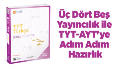 Üç Dört Beş Yayıncılık kitapları, TYT ve AYT sınavlarına hazırlanan
