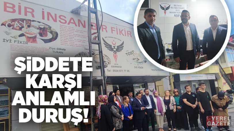 Bir İnsan Bir Fikir Derneği Genel Başkanı Cemil Sucu, artan