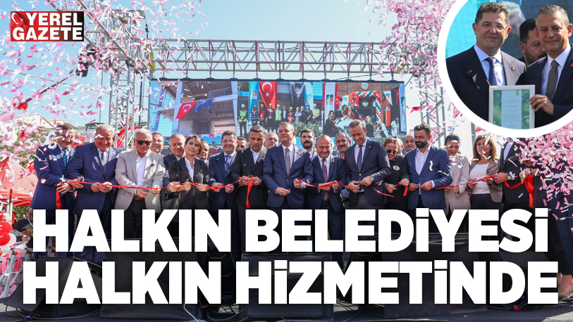 Çekmeköy Belediyesi’nin “Toplu Açılış ve Proje Tanıtım Töreni” gerçekleşti. CHP
