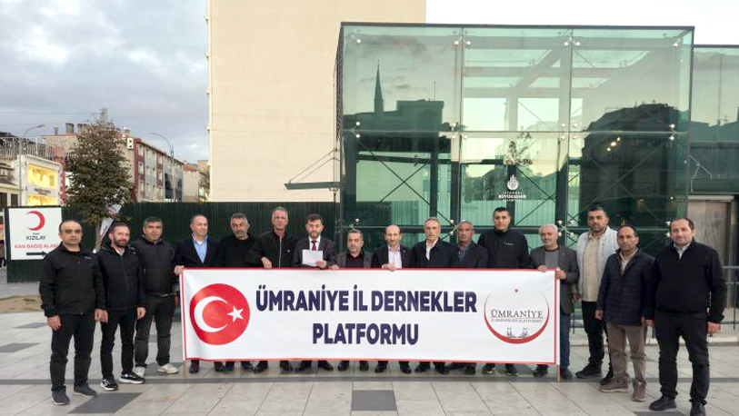 Ümraniye İl Dernekler Platformu Dernek Başkanları, 23 Ekim 2024 günü