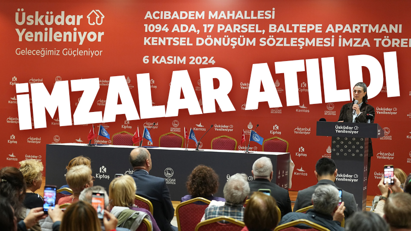 Üsküdar’daki riskli yapıların depreme dayanıklı hale getirilmesi ve güvenli konutların