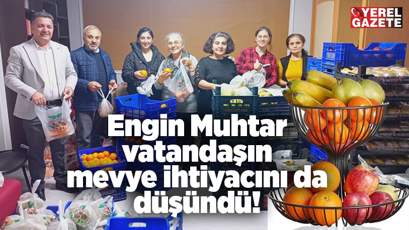 Hayırseverlerin katkılarıyla yaptığı vatandaş yardım ve desteklerini daha da artıran