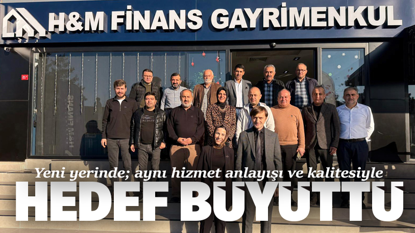 Emlak ve gayrimenkul sektörünün marka isimlerinden H&M Finans Gayrimenkul, yeni