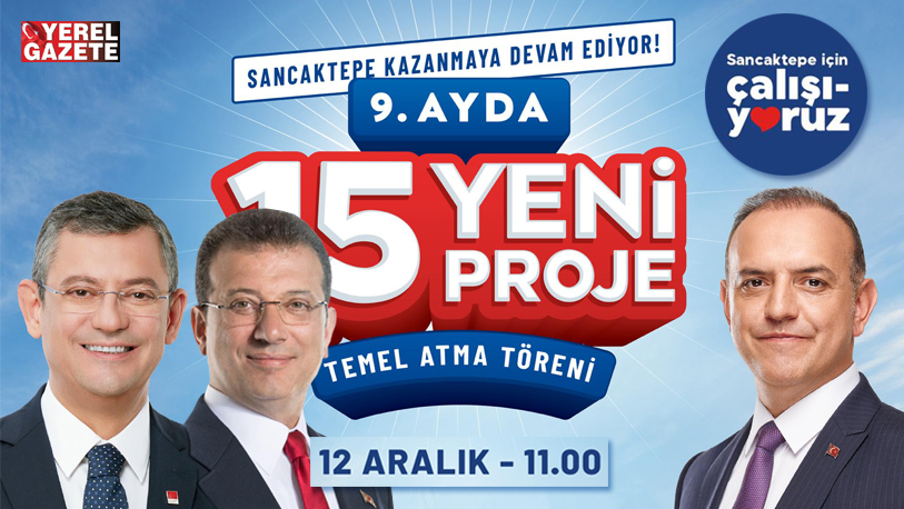 Sancaktepe Belediyesi, ilçenin çehresini değiştirecek ve vatandaşların yaşam kalitesini artıracak