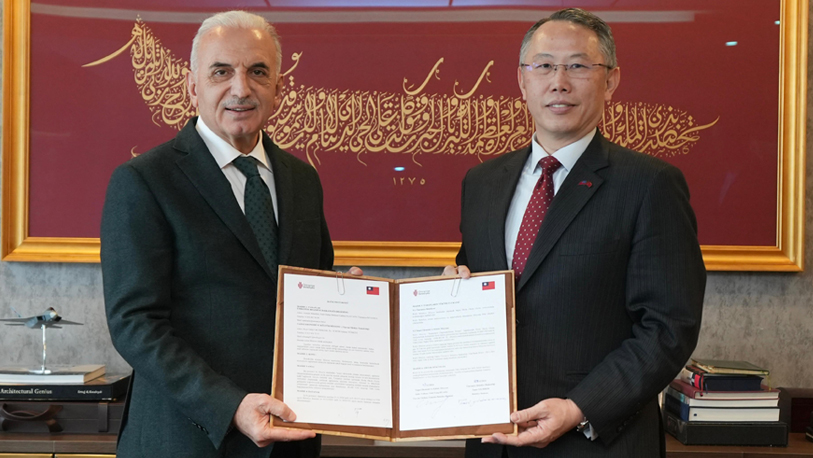 Ümraniye Belediyesi, Taipei Ekonomi ve Kültür Misyonu ile yaptığı bağış