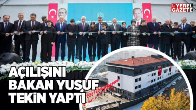 Millî Eğitim Bakanı Yusuf Tekin ve Başkan İsmet Yıldırım, karne