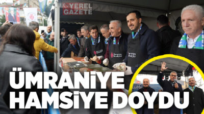 Ümraniye’de bu yıl 10’uncusu düzenlenen Geleneksel Hamsi ve Kültür Festivali,