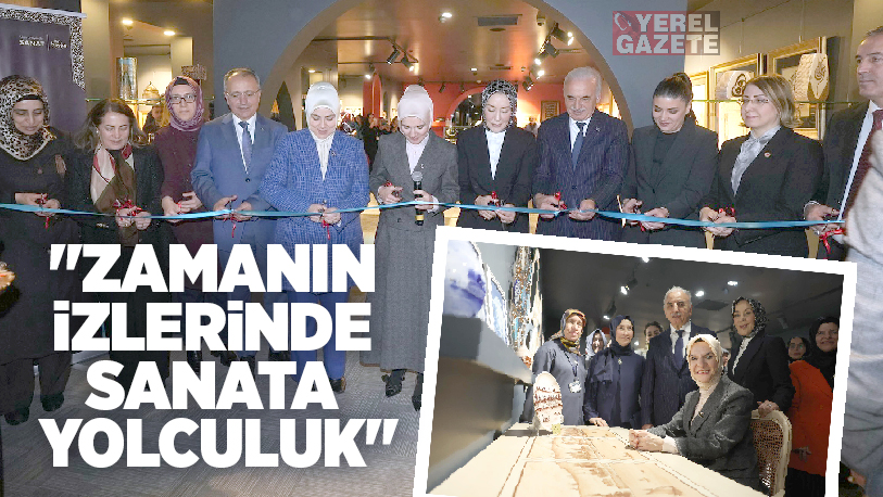 Ümraniye Belediyesi Geleneksel Sanatlar Akademisi tarafından düzenlenen “Zamanın İzlerinde Sanata